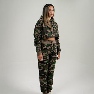 ชุดวอร์มลำลองสำหรับผู้หญิงชุดวอร์มผ้าฝ้าย100% ใหม่ล่าสุดสำหรับฤดูหนาว - Product Image 4