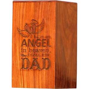 Nouveau design d'urnes funéraires en bois pour adultes urnes en bois urnes funéraires taille personnalisée fournitures funéraires de l'exportateur indien - Product Image 2