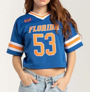 Tops cortos personalizados inspirados en fanáticos para el mejor aspecto de ropa de calle, ropa de calle que se encuentra con los deportes, camisetas cortas personalizadas para fanáticos - Product Image 2