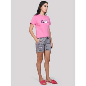 Conjunto de Pantalones Cortos Súper Suaves 100% Algodón con Bolsillos, Estilo Jersey Informal, Súper Cómodo - Product Image 4