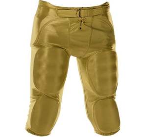 Pantalon de football américain entièrement personnalisable en gros Ensembles de vêtements de sport respirants à 7 coussinets de compression - Product Image 4