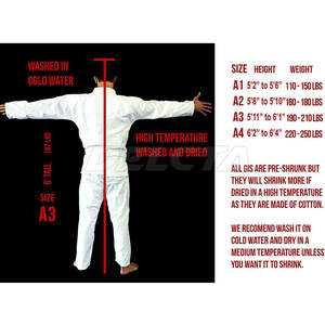 ชุดยูโด BJJ คุณภาพสูง ผลิตจากผ้าฝ้ายอย่างดี สไตล์ใหม่ ชุดศิลปะการต่อสู้ ชุดยูโด BJJ สำหรับขายออนไลน์ - Product Image 3