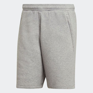70% algodón 30% poliéster reciclado polar francés Terry medio gris jaspeado pantalones cortos deportivos ajuste Regular cordón cintura elástica - Product Image 3
