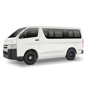 Usado para el autobús Toyota Hiace a la venta Asientos de cuero con motor Turbo interior oscuro FWD Drive - Product Image 4