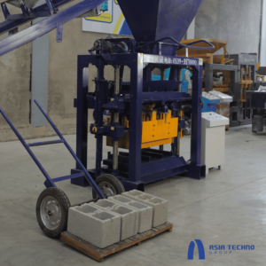 Máquina de construcción semiautomática Vibropress 380V, motor eficiente para bloques de hormigón y losas - Product Image 3