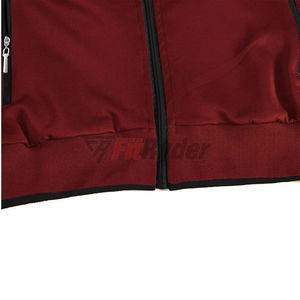 Chándal deportivo transpirable con cremallera completa personalizado para hombre, ropa de entrenamiento atlético informal, chándal alto al por mayor, novedad de 2024 - Product Image 5