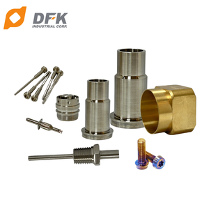 DFK Taiwan ข้อต่อช่องระบายอากาศความแม่นยำสูงทำจากทองแดง CNC สำหรับใช้ในอุตสาหกรรมมาตรฐาน ISO 9001 - Product Image 3