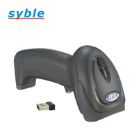 Lecteur de codes-barres portable Syble XB-6266R sans fil 2.4G, pistolet de lecture de codes-barres, lecteur de codes-barres de stockage