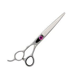 Tijera profesional para el cabello de mascotas con cuchillas rectas y afiladas hechas con tijeras para el cuidado del cabello de mascotas de acero inoxidable - Product Image 2