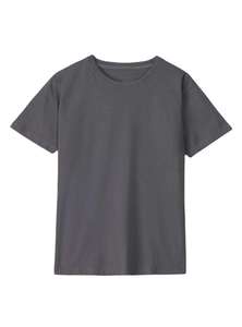 Camisetas Ringer para Hombre, Cómodas, de Manga Corta, 100% Algodón, Colores Sólidos Personalizados, Ropa Masculina al por Mayor - Product Image 3