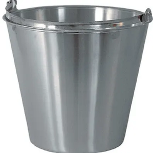 Cubo de cubo de acero inoxidable, cubo para uso interior y exterior, personalizado - Product Image 5