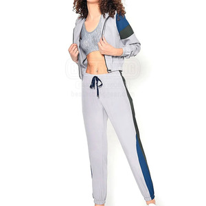 El último diseño de chándal de algodón de baja tasa y buen material Servicios OEM Moda de tendencia y chándales de mujer de buena venta - Product Image 2