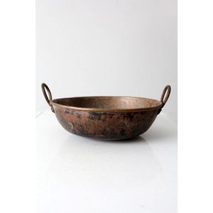 Kadai extra large de couleur noire en fer pour la maison, l'hôtel et le restaurant, la cuisine Kadai en Inde - Product Image 1