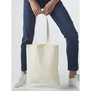 Organic Premium <b>Canvas</b> Casual Shopper <b>Tote</b> Bag Sustainable Merchandising Promotional Item - Product Image 2