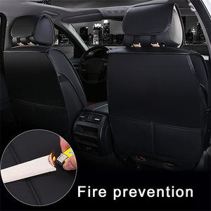 <span class=keywords><strong>Housse</strong></span> de coussin de véhicule imperméable en cuir de haute qualité, ensemble complet Original de housses de siège de voiture personnalisées pour Toyota Hilux 2009-2019 - Product Image 2