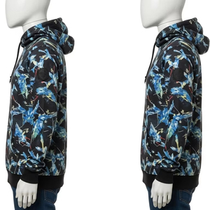 เสื้อฮู้ดผ้าฝ้ายโพลีเอสเตอร์พิมพ์ลายกันลมเสื้อกันหนาวแฟชั่นแนวสตรีทผ้าขนแกะนุ่มใส่สบายๆสำหรับผู้ชายผู้หญิงกลางแจ้ง - Product Image 3