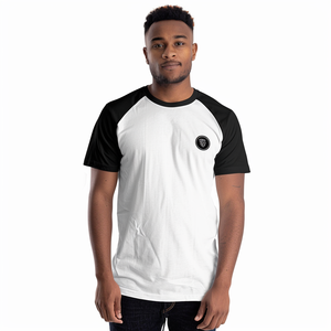 Personalice su tamaño 50% poliéster 25% algodón 25% rayón tamaño raglán camiseta con serigrafía logo camiseta para hombres DDP envío - Product Image 5
