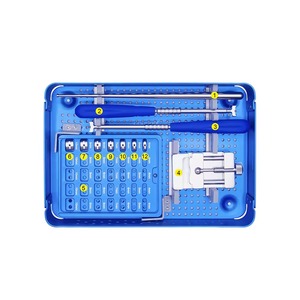 Manual <b>Power</b> Source Cervical Peek <b>Cage</b> Instrument Set for Spine Surgery Surgical Kit for Spinal Fixation Implants - Product Image 1