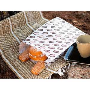 Sacchetti per Alimenti Bianchi 7x24cm con Stampa Espigas, Carta Professionale, 1000 Pezzi, B2B - Product Image 1