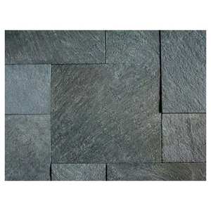 Dalles de quartzite noir de l'Himachal de taille personnalisée avec des finitions haut de gamme pour les îlots de cuisine, les revêtements de sol et la décoration murale - Product Image 3