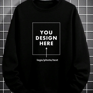 Sweat-shirt à capuche 100% coton de haute qualité pour hommes tendance impression 3D motif bouffée surdimensionné 6XL veste polaire personnalisée - Product Image 1