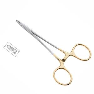 Ensemble d'instruments chirurgicaux Porte-aiguille manuel en acier inoxydable Porte-aiguille à iris Ciseaux Réutilisable Métal de qualité supérieure Med - Product Image 2