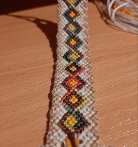 Knotted Friendship <b>Bracelet</b> Handmade Unique Colorful - <b>String</b> - Trendy - *CUSTOMIZABLE* - Product Image 1