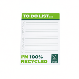A6 Desk-Mate Sustainable Memo Pads Eco-Friendly <b>Notepads</b> for Effective Merchandising - Product Image 3