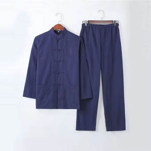 Uniformes de Kung Fu Profesionales de Alta Calidad con Logotipo Frontal, 100% Algodón, Secado Rápido, Transpirable, Ropa de Artes Marciales - Product Image 1