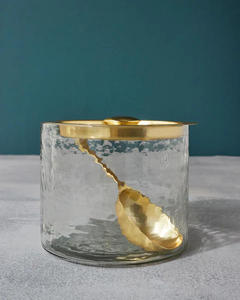 Nouveau bouchon plaqué or avec pot en verre seau à glace multifonctionnel pour bars et fêtes avec couleur et tailles personnalisées - Product Image 1