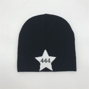 หมวกบีนนี่ถักสำหรับฤดูหนาวหมวกบีนนี่ใส่กลับด้านได้สำหรับ2025ผ้าแจ็คการ์ด - Product Image 4