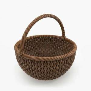 Panier en rotin de haute qualité et durable avec structure renforcée pour un rangement et une décoration fiables - Product Image 3