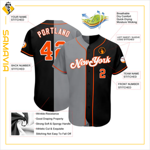 เสื้อเจอร์ซีย์เบสบอลของ Samavia Precision เสื้อเจอร์ซีย์สำหรับทีม USA ที่มีประสิทธิภาพเสื้อเจอร์ซี่สามารถปรับแต่งได้ - Product Image 3