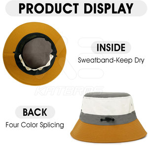 Personaliza Tu Propio Diseño, Sombreros de Pescador Casuales para Viajes y Actividades al Aire Libre, Alta Calidad, 100% Algodón, Ligeros, Duraderos, Unisex, Bordado 3D - Product Image 2