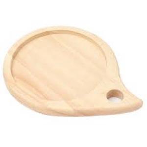 Acacia Wooden Round Chopping Board for Pizza Vegetables Cutting Kitchen Home Hotel Restaurant Use QAMAR OVERSEAS Model QO-1071AB - Product Image 4