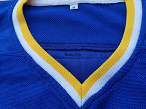 เสื้อทีมฮ็อกกี้น้ำแข็งระบายอากาศได้ดีปรับแต่งได้เสื้อทีมทีมมีโลโก้หน้า - Product Image 4