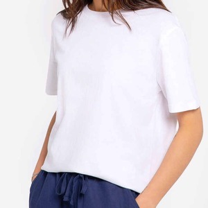 เสื้อยืดแขนสั้นสไตล์ลำลองสำหรับเด็กและผู้ใหญ่ ผ้าฝ้าย/ใยไผ่ ระบายอากาศ แห้งเร็ว ไซส์ใหญ่ ผ้า 260 กรัม - Product Image 5