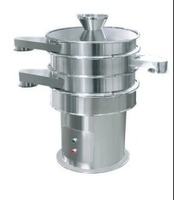 Séparateur circulaire vibrant motorisé de haute qualité, conforme GMP, en acier inoxydable 316L, capacité 25-800 kg/h pour poudres alimentaires et chimiques