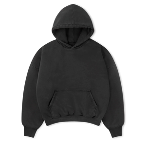 Sweatshirts à capuche en coton vierge surdimensionnés personnalisés pour l'hiver Pullover pour hommes Unisex Bulk Plus Size Men's Hoodies & Sweatshirts - Product Image 1