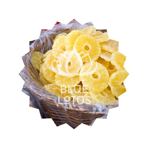 MEJOR PRECIO Blue Lotus 2025 Calidad Premium Piña seca Masticable Sabor tropical Snack Fibra rica Vitaminas para la familia - Product Image 1
