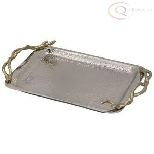 Bandeja Decorativa Premium de Acero Inoxidable para Ramadán, Ideal para Decoración de Interiores y Regalos |   Colores y Logotipo Personalizables, Elegantes y Funcionales - Product Image 5