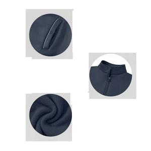 Chaqueta de lana de invierno para hombre, chaqueta de lana con bolsillos de Color sólido, chaqueta de lana con logotipo y marca personalizada de fábrica para hombre de BD - Product Image 6