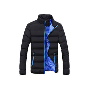 Mens Slim Fit Puffer <b>Jacket</b> Winter Warm Thicken Parka Bubble Coats <b>Lightweight</b> Zip Up <b>Waterproof</b> <b>Packable</b> Overcoats - Product Image 1