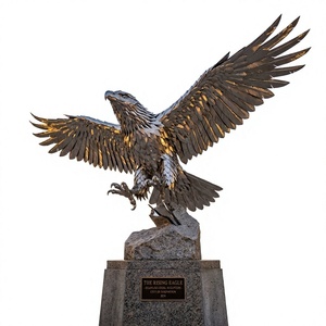 Maestosa Scultura dell'<span class=keywords><strong>Aquila</strong></span> in Acciaio Inossidabile per Piazze Urbane e Paesaggi - Product Image 3
