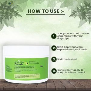 Pomada y Crema Capilar de Aceite de Amla Herbal Orgánica para el Crecimiento y la Fuerza, Hidratante para Cabello Rizado y Encrespado - Vegano, Libre de Crueldad, Suministro al por Mayor - Product Image 4