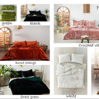 Ensemble de couette en velours écrasé fait main de luxe Donna Boho, literie pour la maison et l'hôtel, ensemble 3 pièces toutes saisons