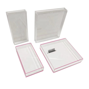 Custom lash <b>palette</b> acrylic lash tile with cover eyelash pallet tile with magnet lash plate organizer box - Product Image 2