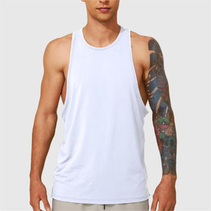 ew Quick Dry Casual Streetwear Gym <b>Tank</b> <b>Top</b> <b>Men</b> Athletic Training Custom Logo Gym <b>Tank</b> <b>Top</b> - Product Image 3