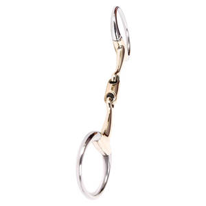 Professional Stainless Steel Ring Snaffle Bit Horses Horse Riding Training Bit Equine Tack Equestrian Riders <b>Trainers</b> - Product Image 3