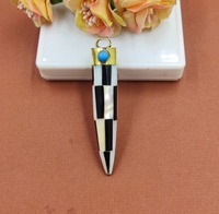 Pendentif artisanal en os de chameau et de buffle, bijoux naturels de haute qualité, artisanat indien, FAIZA CRAFT FC-4529, pour les amoureux